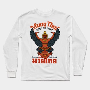 Garuda Muay Thai Vintage Long Sleeve T-Shirt